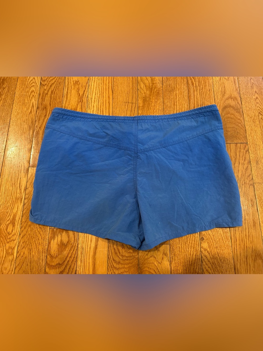 Vintage Speedo Swim Trunks Mens Size M Blue Red Nylon Athletic Shorts - Picture 8 of 11